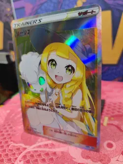 Pokemon Lillie Anime Waifu Sexy Doujin ACG Custom DIY Trainer Art card - Image 3
