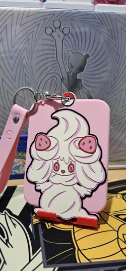 Pokemon TCG S- Chinese Alcremie AR Holo Rare Card Holder csMC 005/012 - Image 2