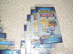 Poke'Mon 2017 Sun&Moon 12 Packs of Cards - Image 2