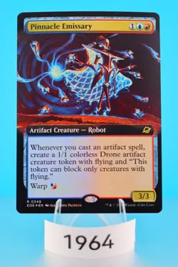 MTG Pinnacle Emissary (Extended Art) Edge of Eternities Foil #349 - Image 1
