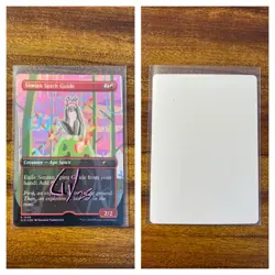 MTG✨Signed SIMIAN SPIRIT GUIDE Artist Proof FOIL✨SLD Prismatic Nightmares RARE - Image 1