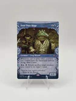 Dour Port-Mage (Showcase) Bloomburrow Regular Near Mint - Image 1