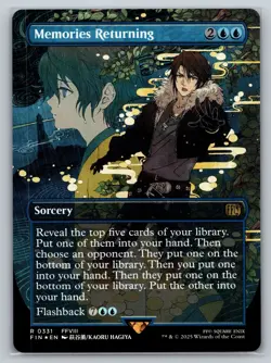 Memories Returning (Borderless) Final Fantasy Foil - Image 1