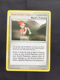 Pokemon Cards: Legends Awakened Prerelease: Buck's Training 130/146 - Image 1