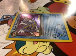 Pokemon Dark Gyarados #8 Team Rocket Prerelease Holo- LP - Image 2