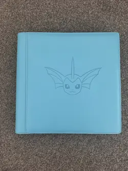 Pokemon S Chinese Vaporeon Binder Official Eevee GX Gift Box WITH 200+ EX CARDS - Image 1