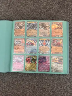 Pokemon S Chinese Vaporeon Binder Official Eevee GX Gift Box WITH 200+ EX CARDS - Image 2