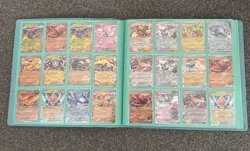 Pokemon S Chinese Vaporeon Binder Official Eevee GX Gift Box WITH 200+ EX CARDS - Image 3