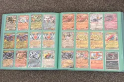 Pokemon S Chinese Vaporeon Binder Official Eevee GX Gift Box WITH 200+ EX CARDS - Image 4