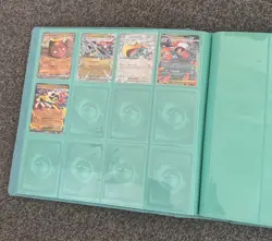 Pokemon S Chinese Vaporeon Binder Official Eevee GX Gift Box WITH 200+ EX CARDS - Image 5