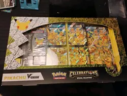 Pokemon Celebrations 25th Anniversary Pikachu V-union Special Collection 820650809897 - Image 1