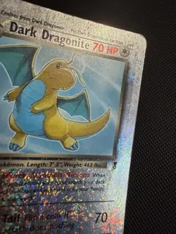 Pokemon 2002 Dark Dragonite Reverse Holo Legendary Collection 5/110 Arita Eng - Image 2