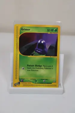 Pokemon E-Series Aquapolis Common Non-Holo Card: Grimer (79/147) - Light Play - Image 1