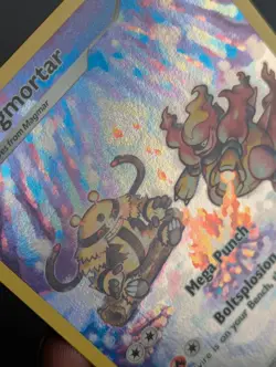 2023 POKEMON SWORD & SHIELD CROWN ZENITH #GG03 FULL ART/MAGMORTAR PSA 9 - Image 4