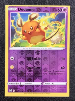 Square Cut & Miscut - Dedenne & Pawmi - Reserved For 咚咚鼠 - Pokemon TCG - Error - Image 2