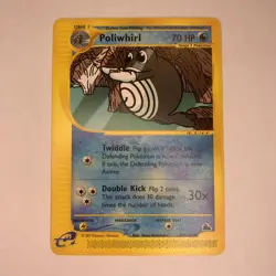 Poliwhirl Pokemon TCG Skyridge Card 88/144 Regular Common - Image 1