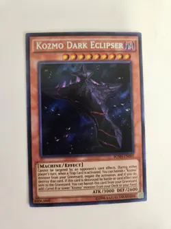 YuGiOh! Kozmo Dark Eclipser BOSH-EN085 Secret Rare Card NM - Image 1