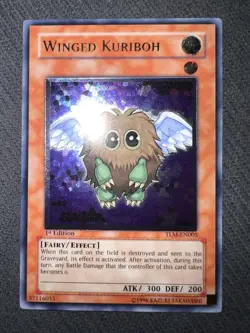 Yugioh Winged Kuriboh 1st Edition Ultimate Rare TLM-EN005 NM - Image 2