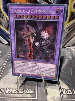 BPRO-EN036 Darklord Eveningstar Secret Rare 1st Edition YuGiOh NEW! - Image 1