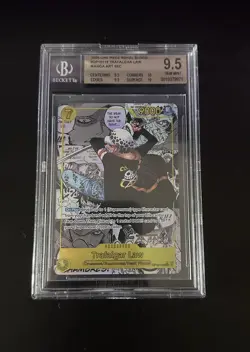 One Piece Manga Trafalgar Law OP10-119 Royal Blood BGS 9.5 - Image 1