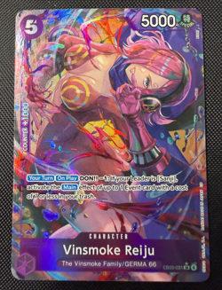 One Piece TCG Vinsmoke Reiju Alt Art EB03-031 Extra Booster Heroines Edition NM - Image 1