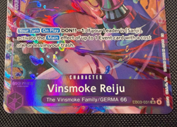 One Piece TCG Vinsmoke Reiju Alt Art EB03-031 Extra Booster Heroines Edition NM - Image 2