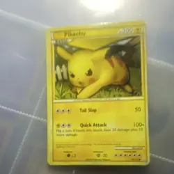 Pikachu (#16) 16/30 HGSS Trainer Kit Regular Common Pokemon TCG Card English - Image 1