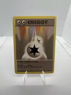 DOUBLE COLORLESS ENERGY - 96/102 - Base Set - Pokemon Card - NM/LP - Image 1