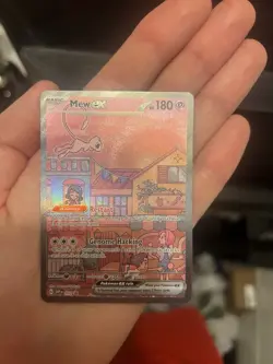 Mew ex 053 Pokemon Scarlet & Violet Black Star Promo Card Nm/M - Image 1