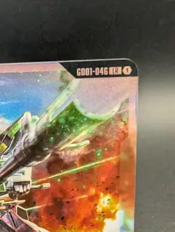 Buster Gundam GD01-046 LR Foil Newtype Rising Card Game GAT-X103 Near Mint TCG - Image 2