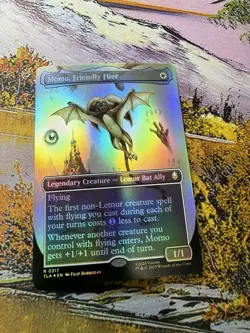 Momo, Friendly Flier #0317 Borderless Field Notes (Foil) (TLA) Avatar - Image 1