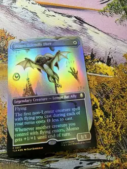 Momo, Friendly Flier #0317 Borderless Field Notes (Foil) (TLA) Avatar - Image 2