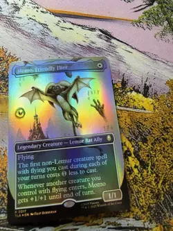 Momo, Friendly Flier #0317 Borderless Field Notes (Foil) (TLA) Avatar - Image 3