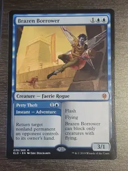 MTG Brazen Borrower Throne of Eldraine Regular 039/269 - Image 1