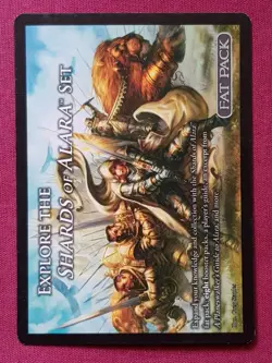 Magic The Gathering SHARDS OF ALARA THOPTER token card MTG - Image 2