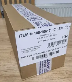 UNSEALED CASE - 6x Destined Rivals Booster Display Box (36 packs) Pokemon TCG - Image 2