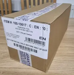 UNSEALED CASE - 6x Destined Rivals Booster Display Box (36 packs) Pokemon TCG - Image 3