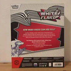 Pokemon TCG Black Bolt White Flare Binder Collection Set Lot Of 2 Brand New 2025 - Image 5