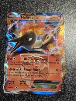 Pokemon Plasma Storm #14/135 Holo Ultra Rare Moltres EX (Team Plasma) - Image 1
