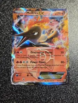 Pokemon Plasma Storm #14/135 Holo Ultra Rare Moltres EX (Team Plasma) - Image 1