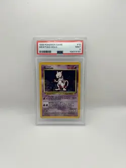 Pokemon TCG - Mewtwo - 10/102 - Base Set Unlimited - Holo Rare - PSA 9 - Image 1