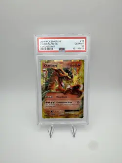 2016 POKEMON XY EVOLUTIONS CHARIZARD EX HOLO #12 PSA 10 GEM MINT - Image 1