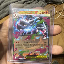 Mega Charizard X EX 013/094 Phantasmal Flames English Pokemon TCG - Image 1