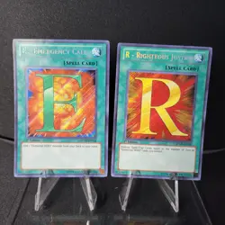 E - Emergency Call RYMP-EN024 + R - Righteous Justice RYMP-EN025 SCR 1st Ed - Image 1