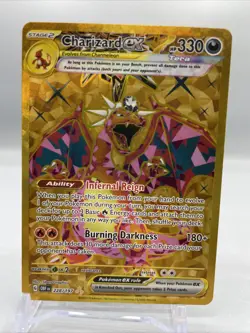 Charizard ex 228/197 SV03: Obsidian Flames Holo Hyper Rare, Pokemon TCG Card, NM - Image 1
