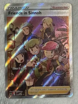 Pokemon TCG Friends In Sinnoh Crown Zenith Holo Rare Card #149/159 - Image 1