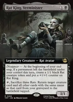 Rat King, Verminister X1 EXTENDED ART FOIL-NM/M-Teenage Mutant Ninja Turtles - Image 1