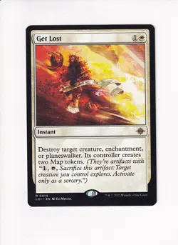 MAGIC THE GATHERING MTG THE LOST CAVERNS OF IXALAN GET LOST (LETD) - Image 1