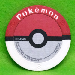 Porygon Pokemon Battrio Coin 03-040 2007 Gamefreak Nintendo Japanese F/S - Image 2