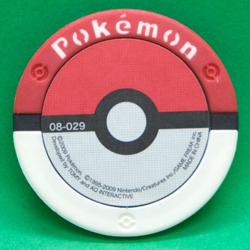 Mudkip Pokemon Battrio Coin 08-029 2009 Vintage Gamefreak Nintendo Japanese F/S - Image 2